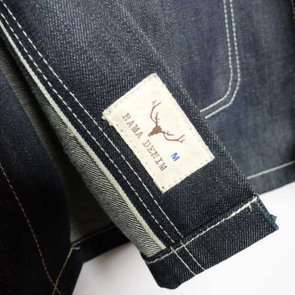Japanese Selvedge | Chore Coat | Nama Denim | Size Medium Denim Jacket - Picture 6 of 10